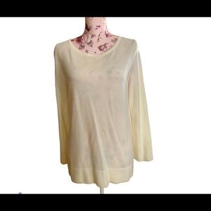 Talbots Button Back Sweater